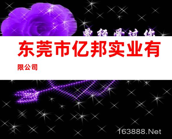 东莞市亿邦实业有限公司
