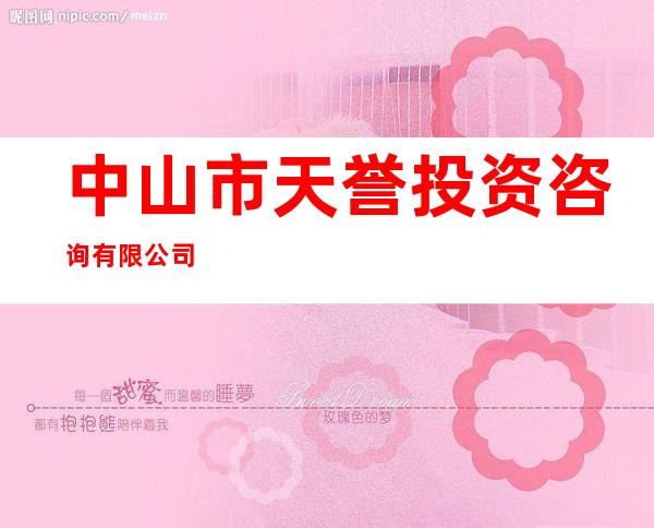 中山市天誉投资咨询有限公司