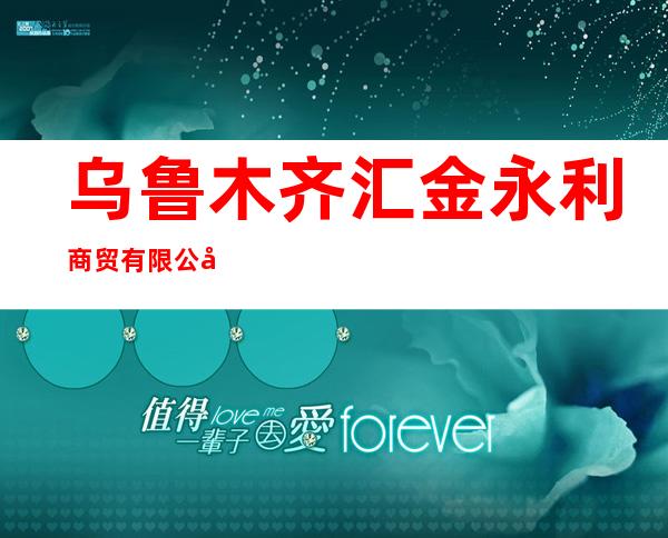 乌鲁木齐汇金永利商贸有限公司
