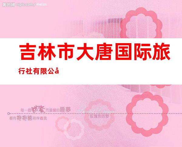 吉林市大唐国际旅行社有限公司