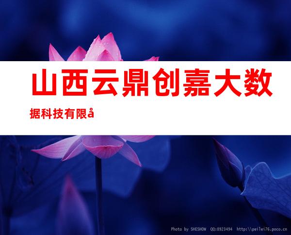 山西云鼎创嘉大数据科技有限公司