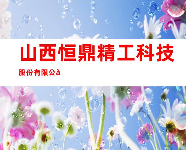 山西恒鼎精工科技股份有限公司