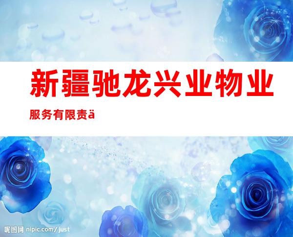 新疆驰龙兴业物业服务有限责任公司