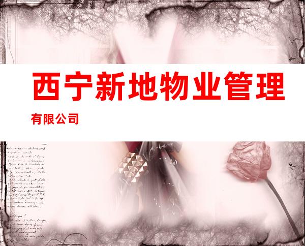 西宁新地物业管理有限公司