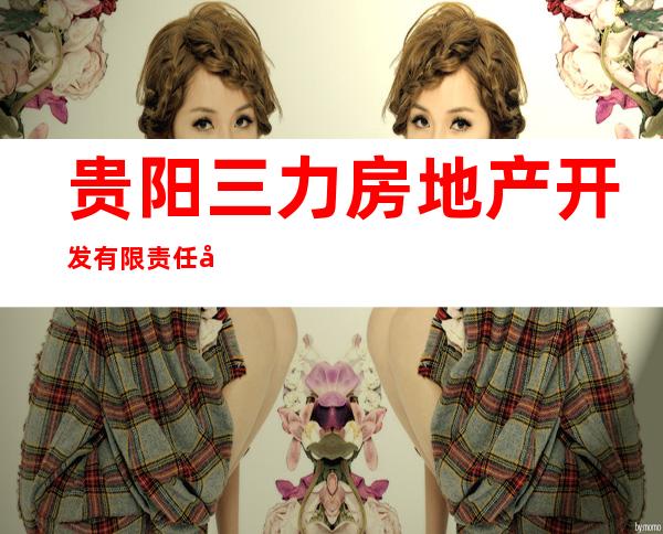贵阳三力房地产开发有限责任公司