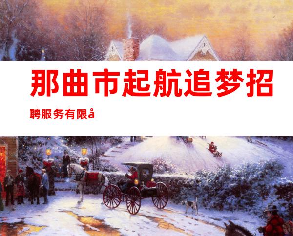 那曲市起航追梦招聘服务有限公司