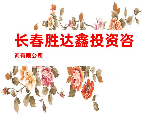 长春胜达鑫投资咨询有限公司